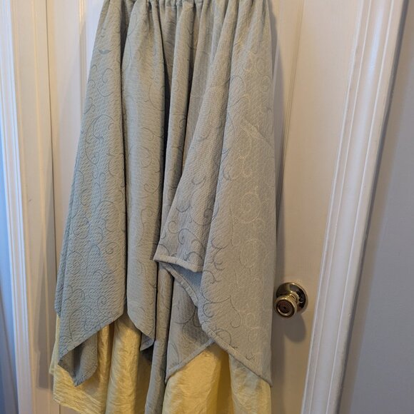 Pair of skirts yellow and green - L - Picture 5 of 6